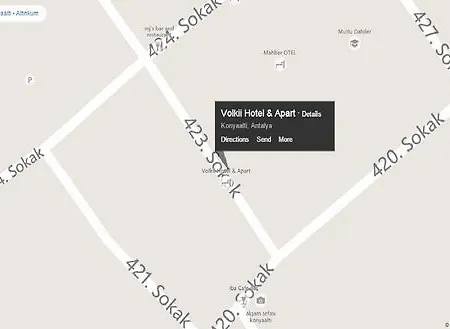 Szálloda Volkii Butik Antalya
